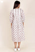Mulmul Cotton Dress  In Block Print